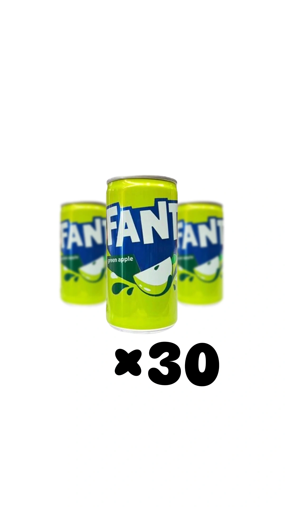 نوشابه شات فانتا با طعم سیب (Fanta ) | بسته ۳۰ عددی وارداتی