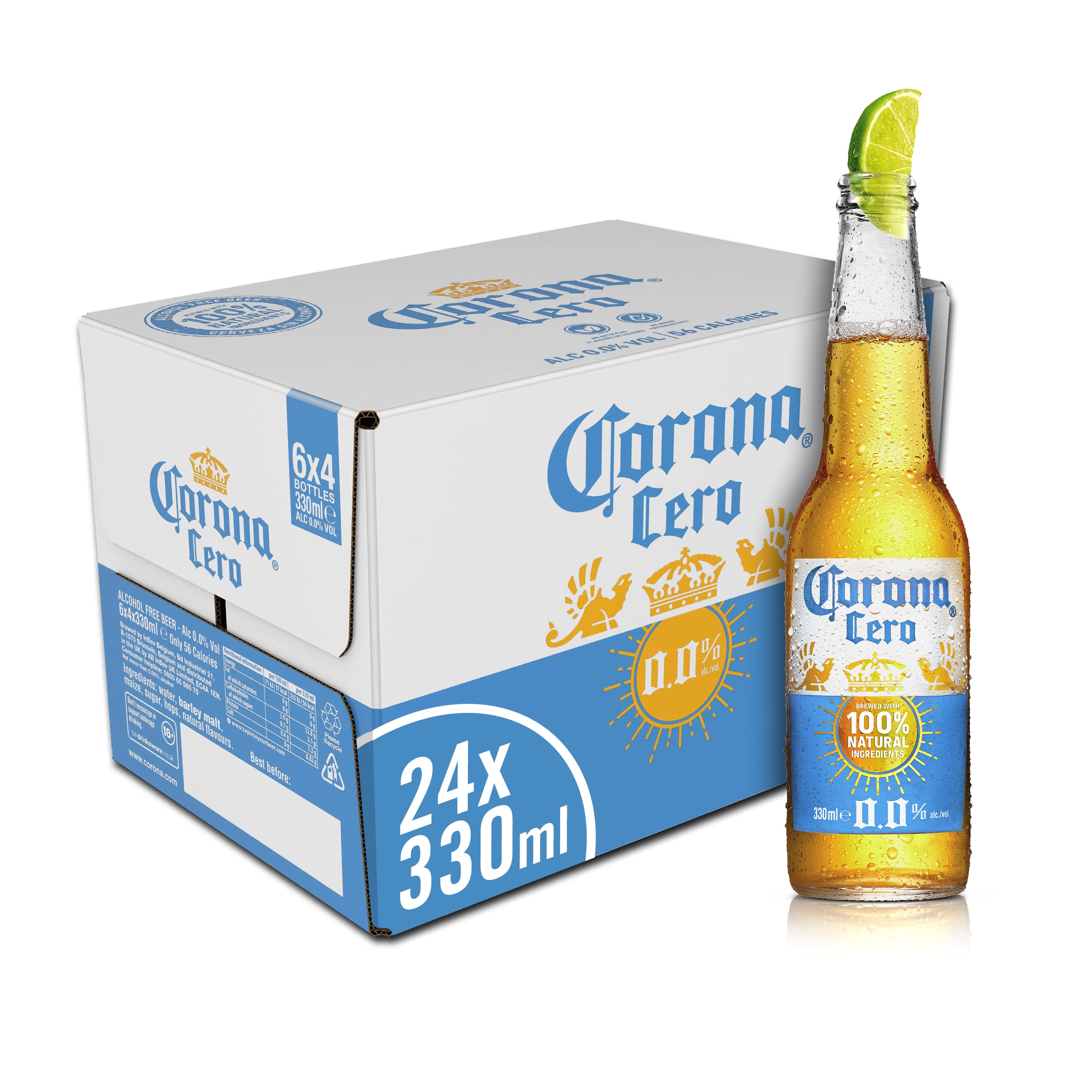 آبجو کرونا اصلی وارداتی باکس ۲۴ corona extraعددی
