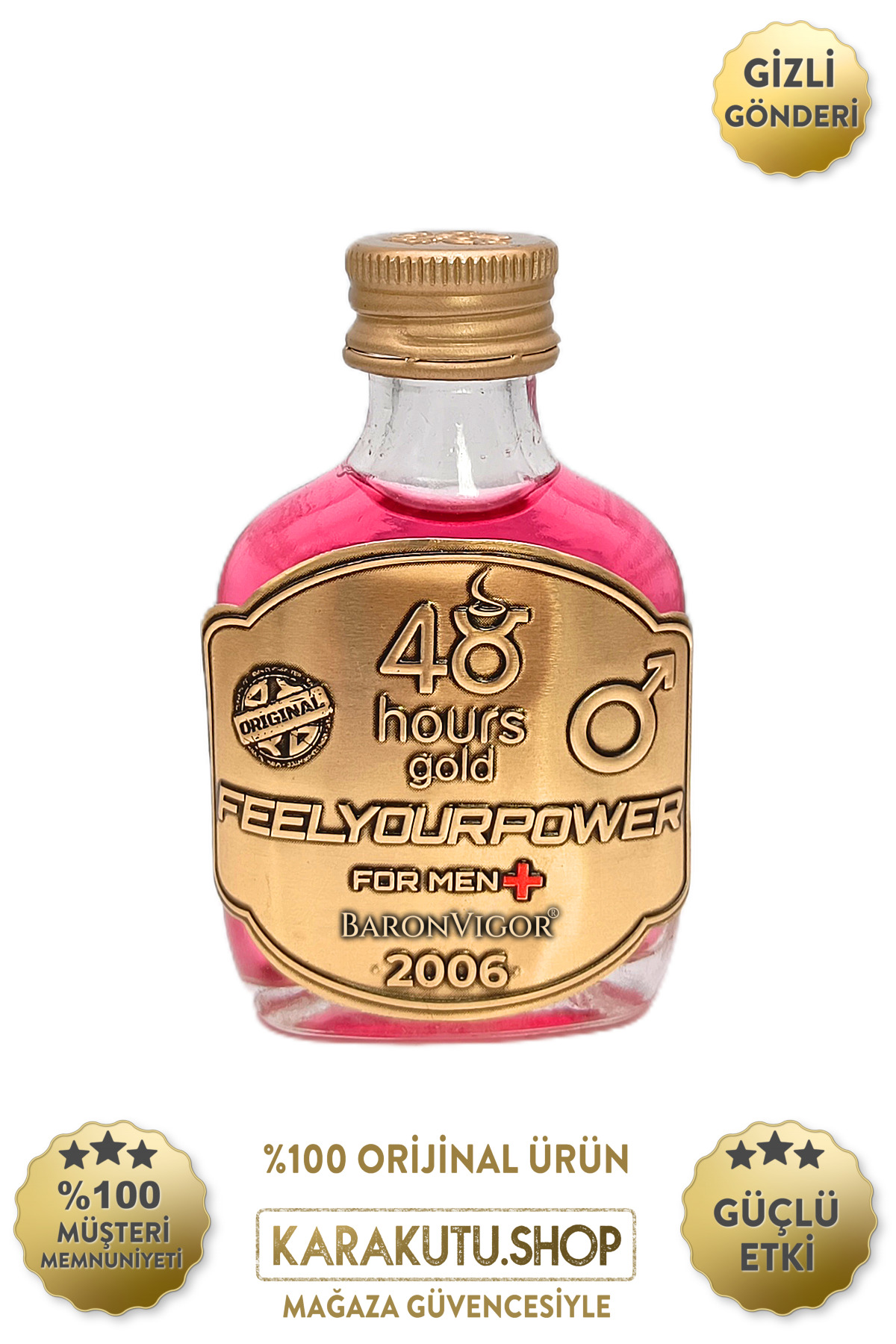 نوشیدنی جنسینگ‌ هورس گلد۴۸ساعته 