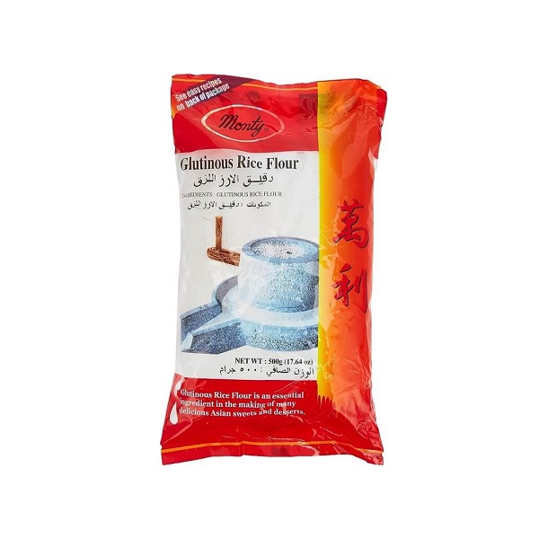 آرد موچی برند مونتی monty اصل تایلندی ۵۰۰گرم