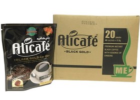 قهوه فوری علی کافه اورجینال مالزی بسته کارتنی 20عددی